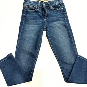 Joe’s Jeans, mid rise skinny crop, size 25